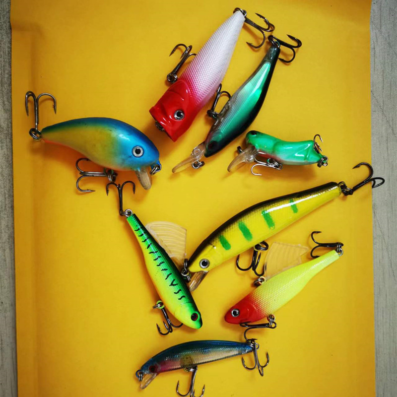 Fishing Lure Crankbait - Stok Gümrükleme Balıkçılık Cazibesi Minnow VIB