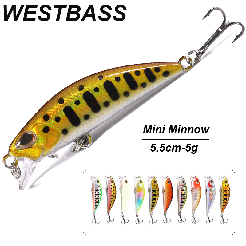 WESTBASS 1PX mikro Minnow cazi - Fishing Lure Jerkbait incelemesi ve fiyatı