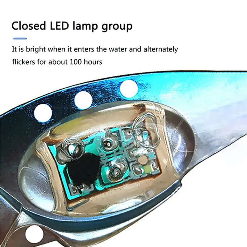 Su Altı LED Işıklı Kalamar Yem - Fishing Lure Jig incelemesi ve fiyatı