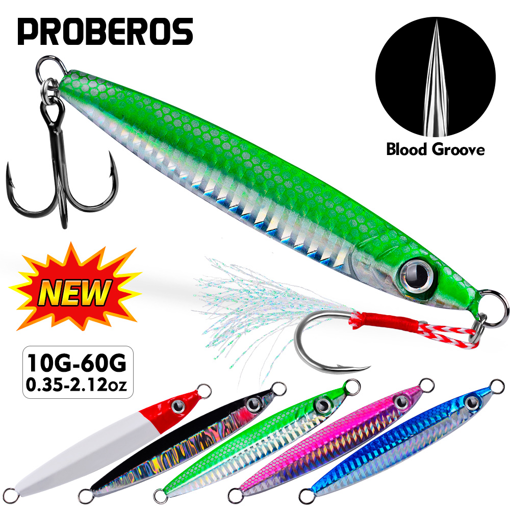 Proberos 1 adet Metal Döküm Ji - Fishing Lure Spoon incelemesi ve fiyatı
