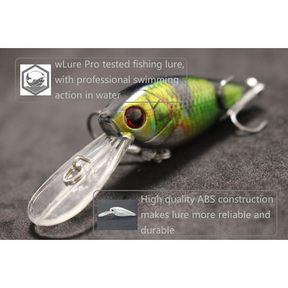 WLure Lure balıkçılık cazibesi - Fishing Lure Crankbait incelemesi ve fiyatı
